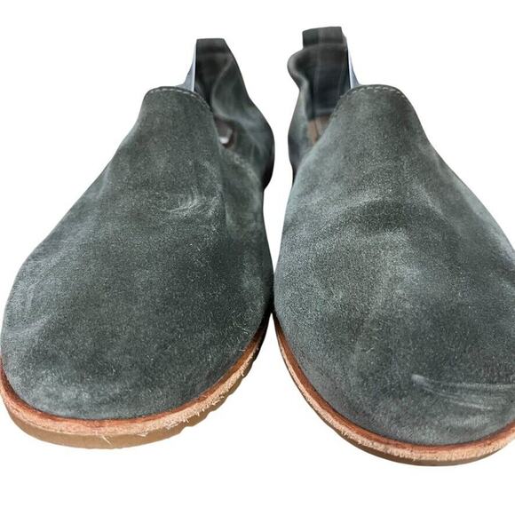 Sorel Ella Olive Green Suede Leather Flats Slip On Loafers Casual Shoes sz 8.5 - Picture 7 of 16